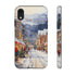 Bustling Victorian Christmas Market - Impact Resistant Phone Case iPhone XR Matte